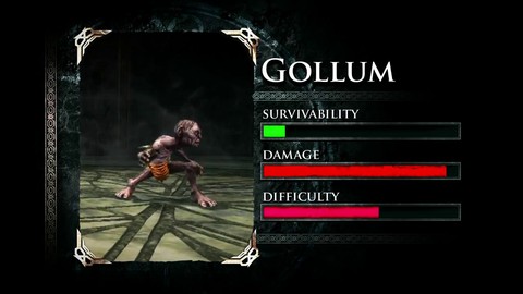 Profils des Gardiens de la Terre du Milieu : Gollum et Gandalf