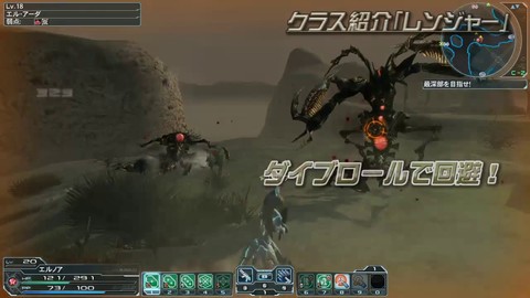 Aperçu du ranger de Phantasy Star Online 2