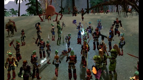 Armée Tryker en mouvement