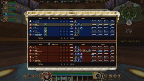 Tutorial de SMITE : amélioration des dieux, jeu en équipe et phases du jeu