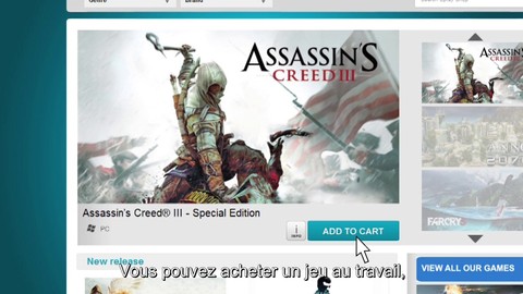 GC 2012 - Bande-annonce de présentation de la plateforme UPLAY (VOST)