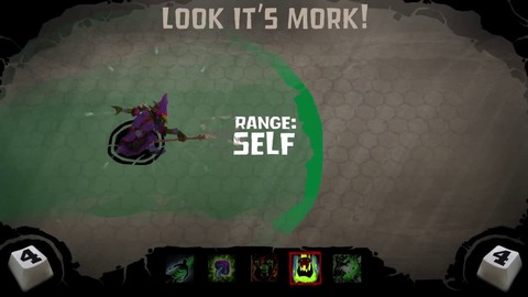 Zoom sur Glowgob le Vert de Wrath of Heroes