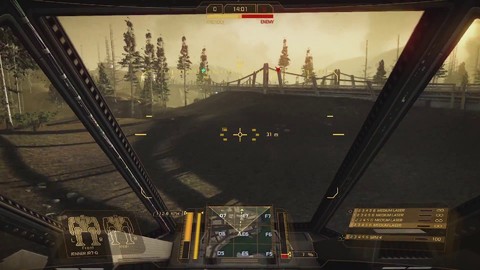 Aperçu de la carte "River City" de Mechwarrior Online