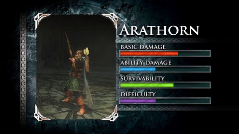 Profils des Gardiens de la Terre du Milieu : Arathorn et Runsig