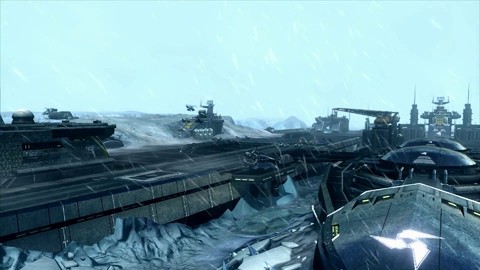 Carte : aperçu du "Brise-glace" d'End of Nations