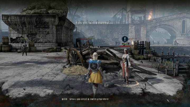 G-Star 2012 - Aperçu du gameplay du paladin Aqua-elfe de Bless