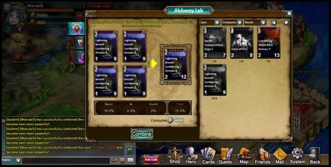 Aperçu du gameplay de Kings and Legends