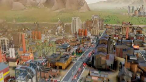 Cinématique d'introduction de SimCity