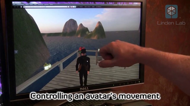 Utilisation du Leap motion dans Second Life