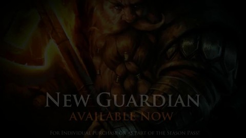 Zoom sur Glóin d'Erebor du MOBA Gardiens de la Terre du Milieu