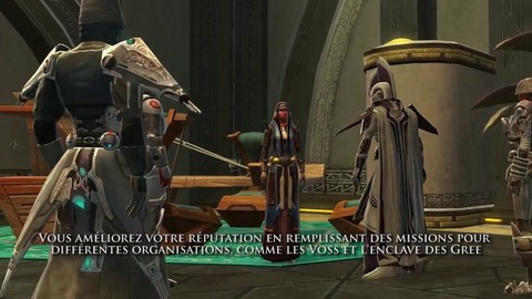 Présentation de la mise à jour 1.7 "le Retour des Grees" de Star Wars The Old Republic (VOSTFR)