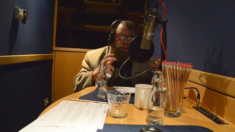 Session d'enregistrement avec Brian Blessed