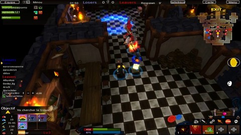 Une partie PoV Magicien