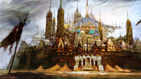 Bande musicale de la bêta de Final Fantasy XIV Online (Ul'dah)