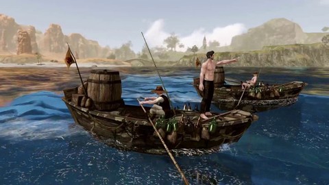 Aperçu de la "pêche en haute mer" d'ArcheAge