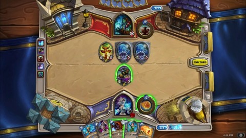 Match exhibition : Mage contre Shaman dans Hearthstone: Heroes of Warcraft
