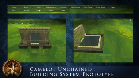 Premier prototype du système de construction