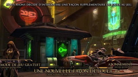 Présentation du mode free-to-play de Star Wars The Old Republic (VOST)