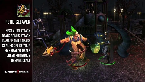 Champions du MOBA Infinite Crisis : Gaslight Joker