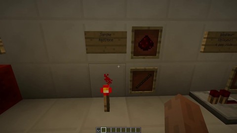 Minecraft Tuto RedStone - Les Bases de la RedStone