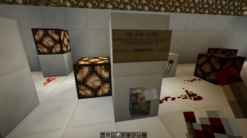 Minecraft Tuto RedStone - Les pulseurs et les portes logiques