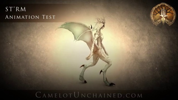 Aperçu de l'animation de la race St'rm de Camelot Unchained