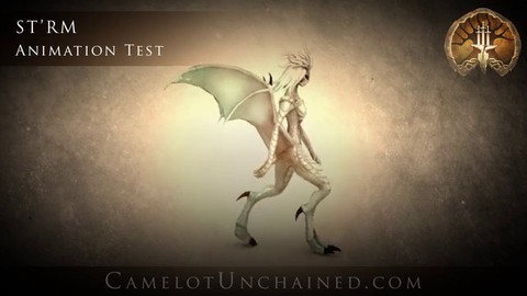 Aperçu de l'animation de la race St'rm de Camelot Unchained