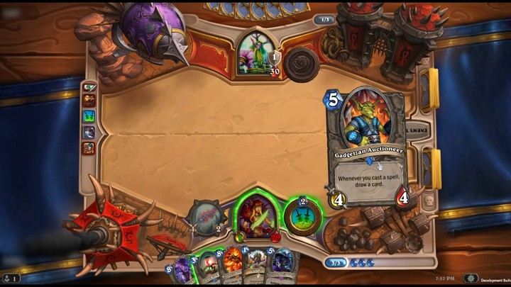 Match exhibition : Rogue contre Druide dans Hearthstone: Heroes of Warcraft (VOSTFR)
