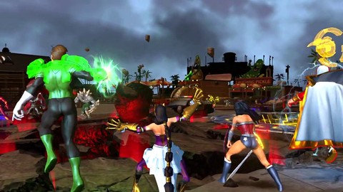 E3 2013 - Aperçu de la carte de Coast City du MOBA Infinite Crisis