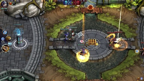 Bande-annonce de lancement du MOBA Solstice Arena