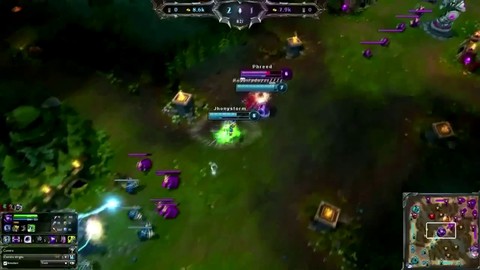 League of cutscene #1