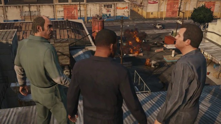 Première vidéo officielle du gameplay de Grand Theft Auto V