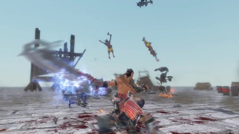 Prototype : action et animations du barbare de Black Sheep