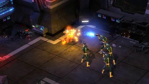 Aperçu de la Torche Humaine de Marvel Heroes