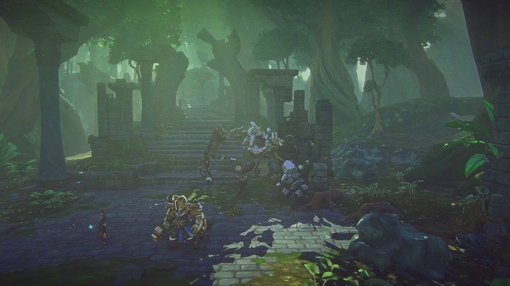 SOE Live 2013 - Gameplay d'EQ Next, combat avec un élémental de terre