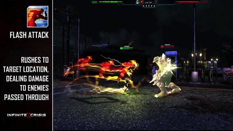Champions du MOBA Infinite Crisis : Flash