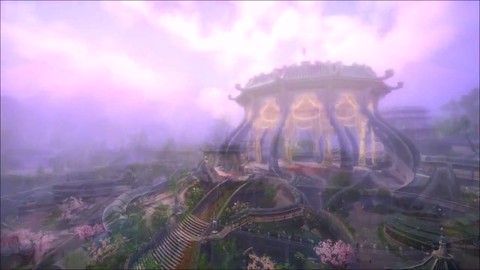 Aperçu de la faction du Palace of Moving Flowers de l'extension Age of Wushu: The World Change