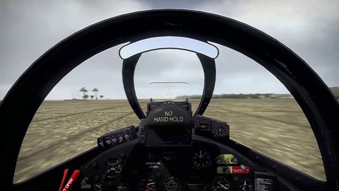 C'est jour d'entraînement avec le jet - F9F-5 Panther