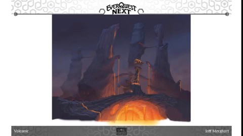 Le contenu caché d'EQ Next : les pics volcaniques