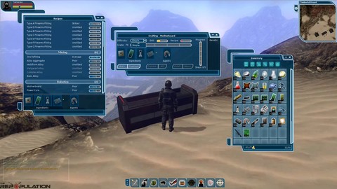 Présentation de l'artisanat dans The Repopulation