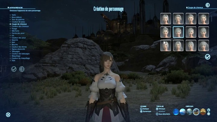 Exemple de création de personnage