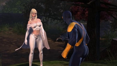 Aperçu d'Emma Frost dans Marvel Heroes