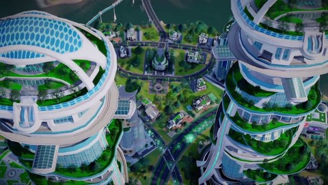 Bande-annonce de l'extension "Villes de Demain" de SimCity