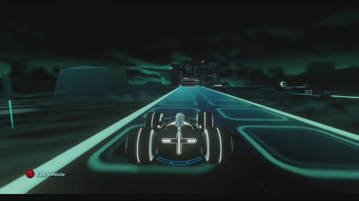 Aperçu du décor "Tron Highway" de la Toy Box de Disney Infinity
