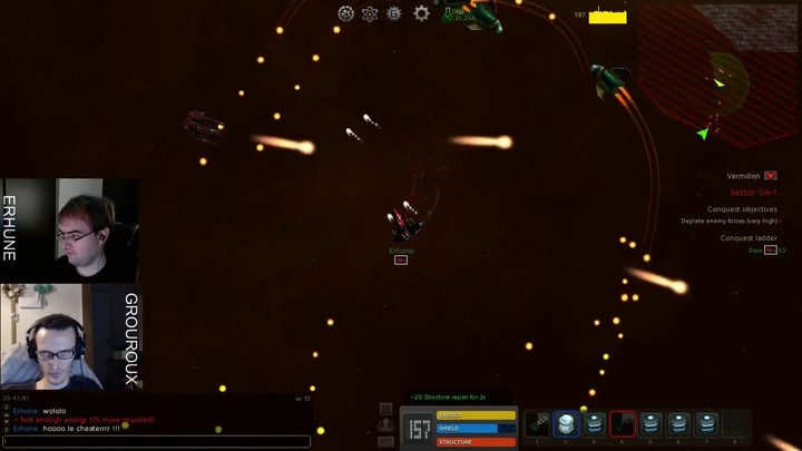 Aperçu du gameplay de Gangs of Space