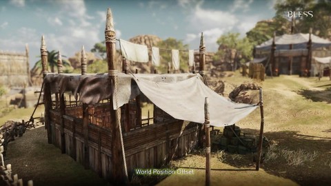 Aperçu des effets de lumière de Bless