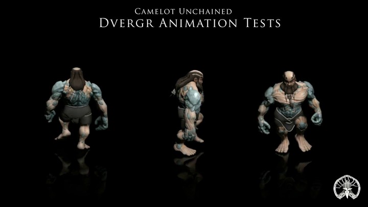 Test d'animation pour le modèle Dvergr de Camelot Unchained