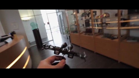 Visite des locaux de CCP à bord d'un Rifter