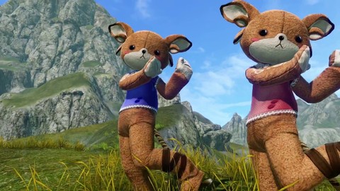 Contenu cosmétique d'ArcheAge : costumes d'ours et paresseux