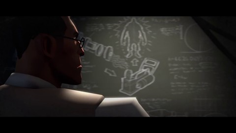 Cinématique violente "Mann vs. Machine" de Team Fortress 2